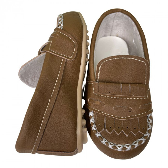 Mocassim Bebe Masculino Pedro Marrom