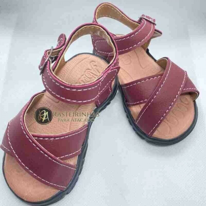 Sandalia Masculina Pra Bebe Tirinhas