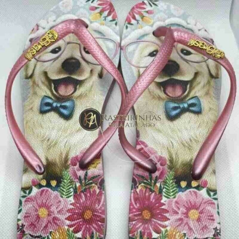 Chinelo Feminino Estampado VB