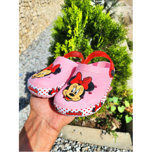 Babuche Menina Minnie Mouse Rosa