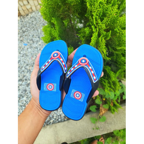 Chinelo Infantil Masculino Capitão América 