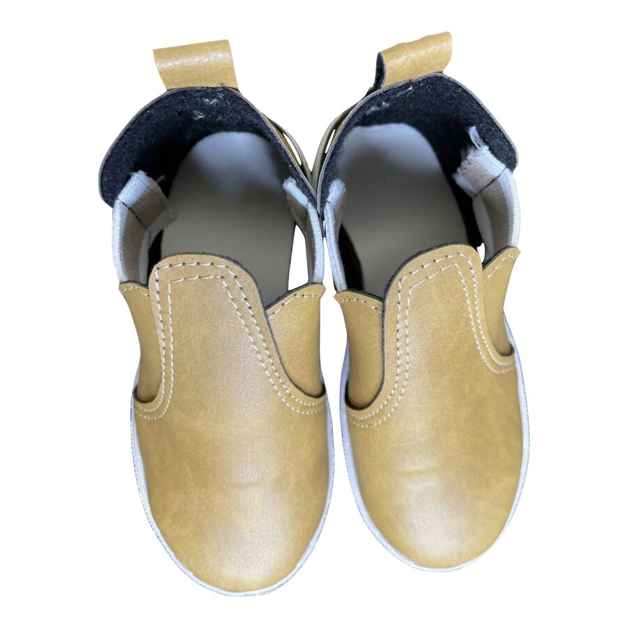 Bota Para Bebê Masculina Caramelo