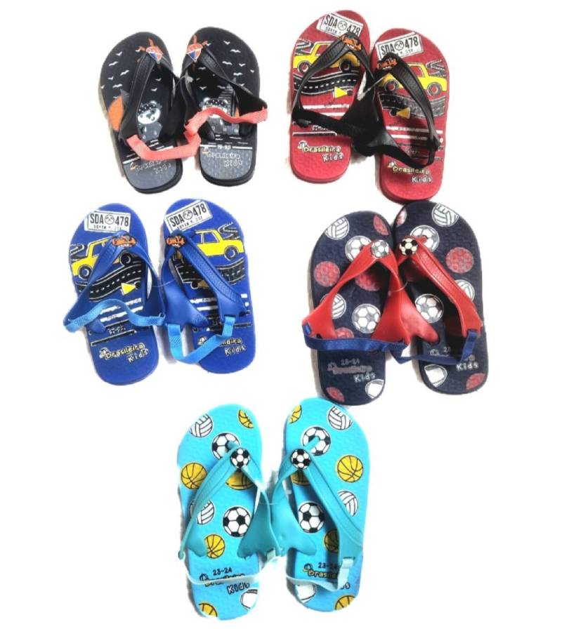 Chinelo Bebe Menino Com Elastico