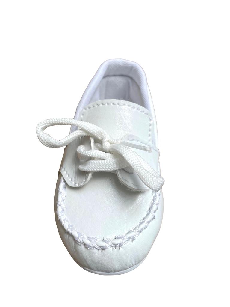 Mocassim Bebe Cadarcinho Branco