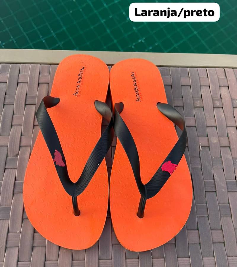 Chinelo Masculino Basic Laranja
