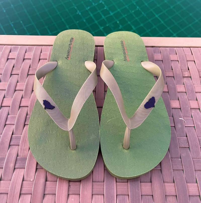 Chinelo Masculino Basic Verde Militar