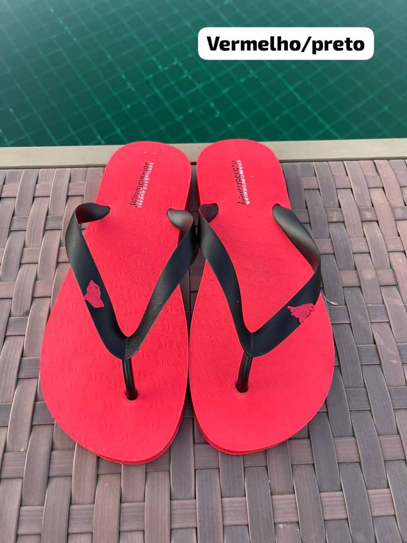 Chinelo Masculino Basic Vermelho
