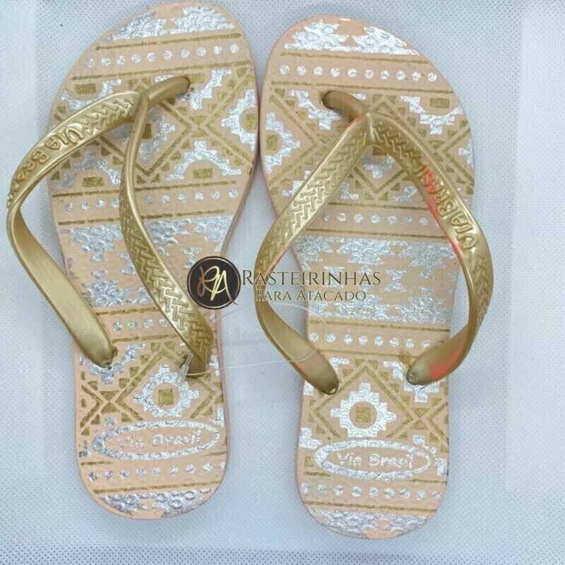 Chinelo Infantil Feminino Via Brasileira