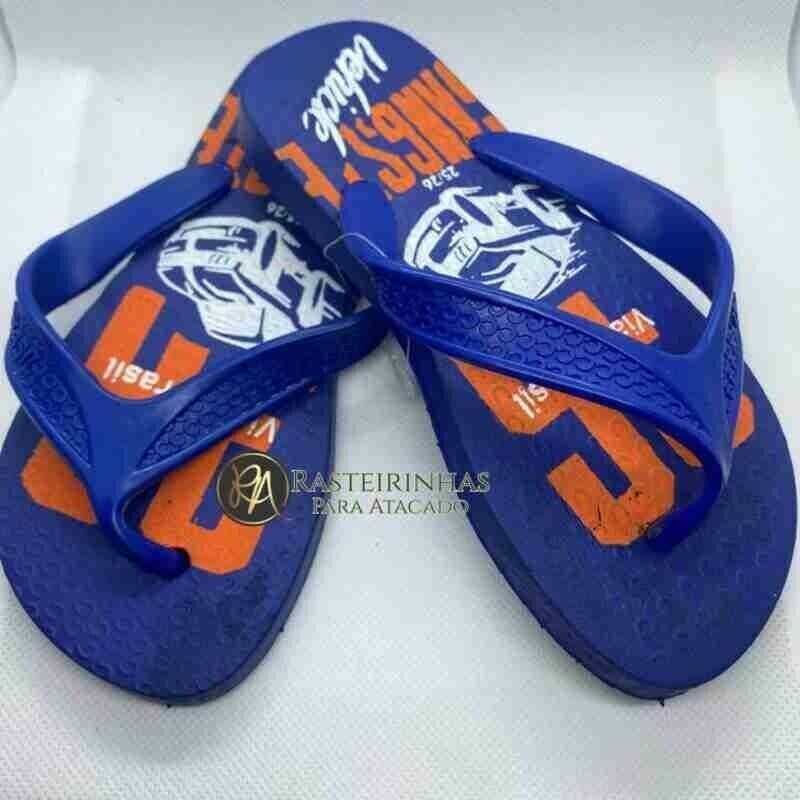 Chinelo Infantil Masculino Via Pe